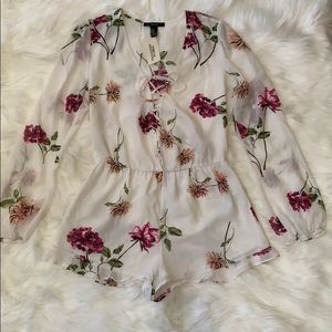 Floral romper